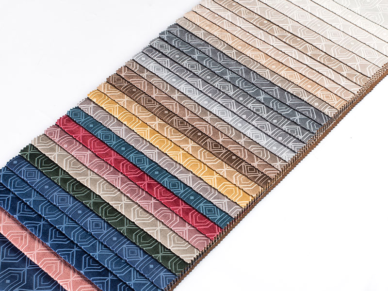 Velvet Bronzing Fabric pro pohovku