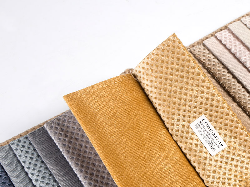 Luxusní jacquard fleece tkanina pro domácí výzdobu