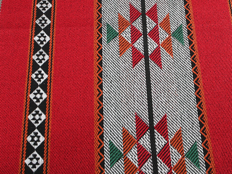 Prodyšná pletená barva tkané tkané tkané tkanina