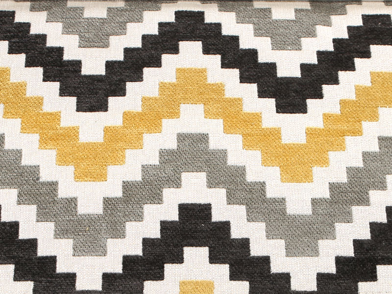 Čalounění Chenille Jacquard pro polštář na polštář na polštář.