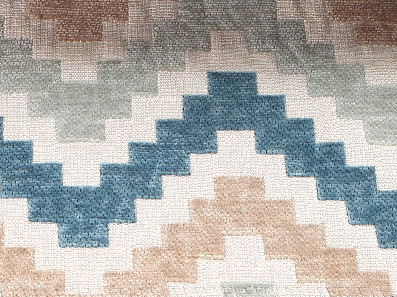 Čalounění Chenille Jacquard pro polštář na polštář na polštář.