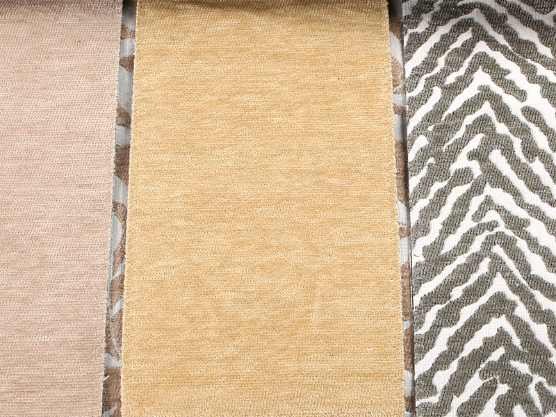 Květinový vzorec Jacquard Chenille Curtain Sofa Opholstery Fabric mdn975