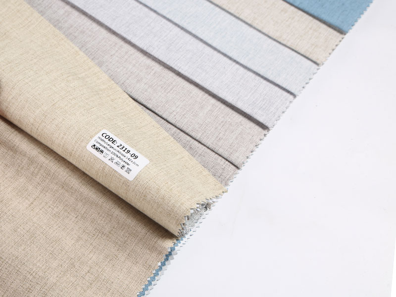 100% polyesterová zatemnění vodotěsná potažená látka