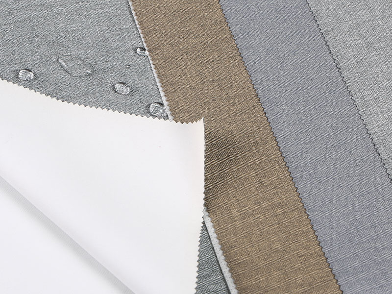 100% polyesterová zatemnění vodotěsná potažená látka