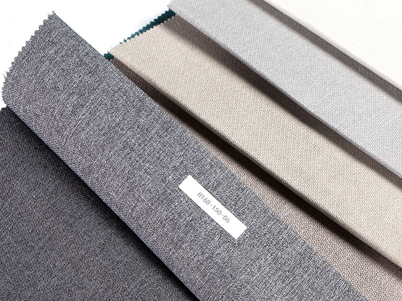 Tkaná obyčejná plná barevná faux prádla látka mdn-m2024